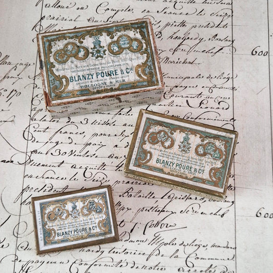 Lot of 3 boxes of "Blanzy Poure & Cie" nibs