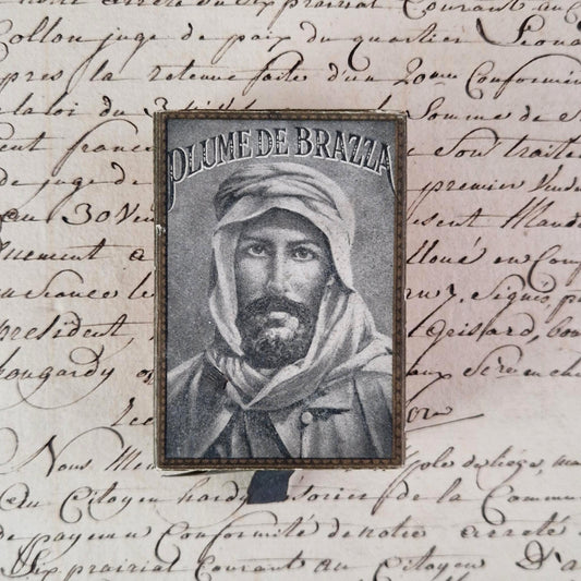 "Plume de Brazza" pen box, late 19th century