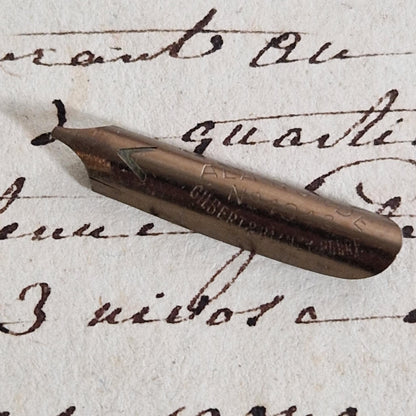 Box of "Brandauer - Steel Pen Birmingham" nibs