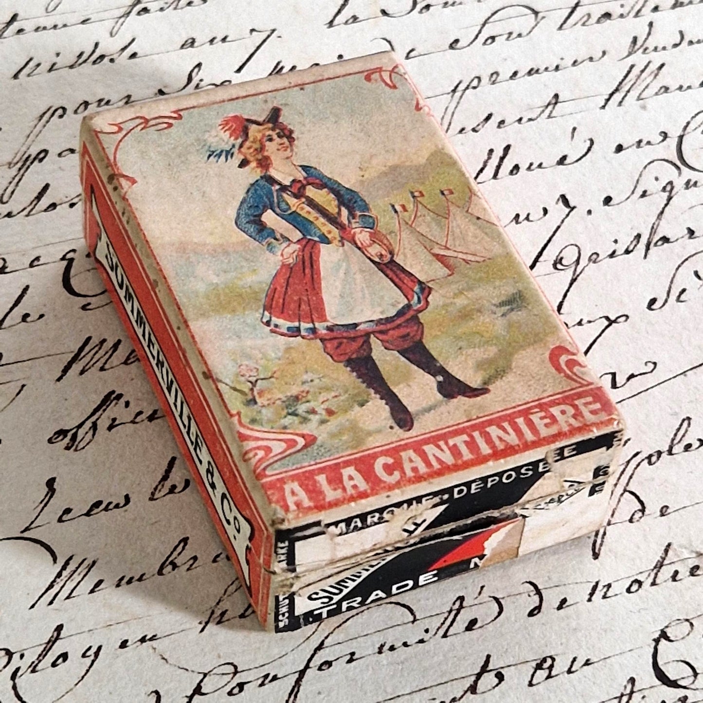 Box of pens "À la Cantinière", Sommerville & Co