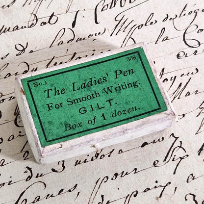 Lot of 2 boxes of "The Ladies' Pen - Gilt" nibs