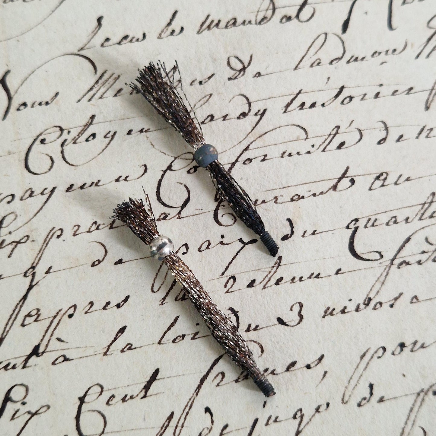 Lot de 2 brosses de nettoyage pour porte-plume