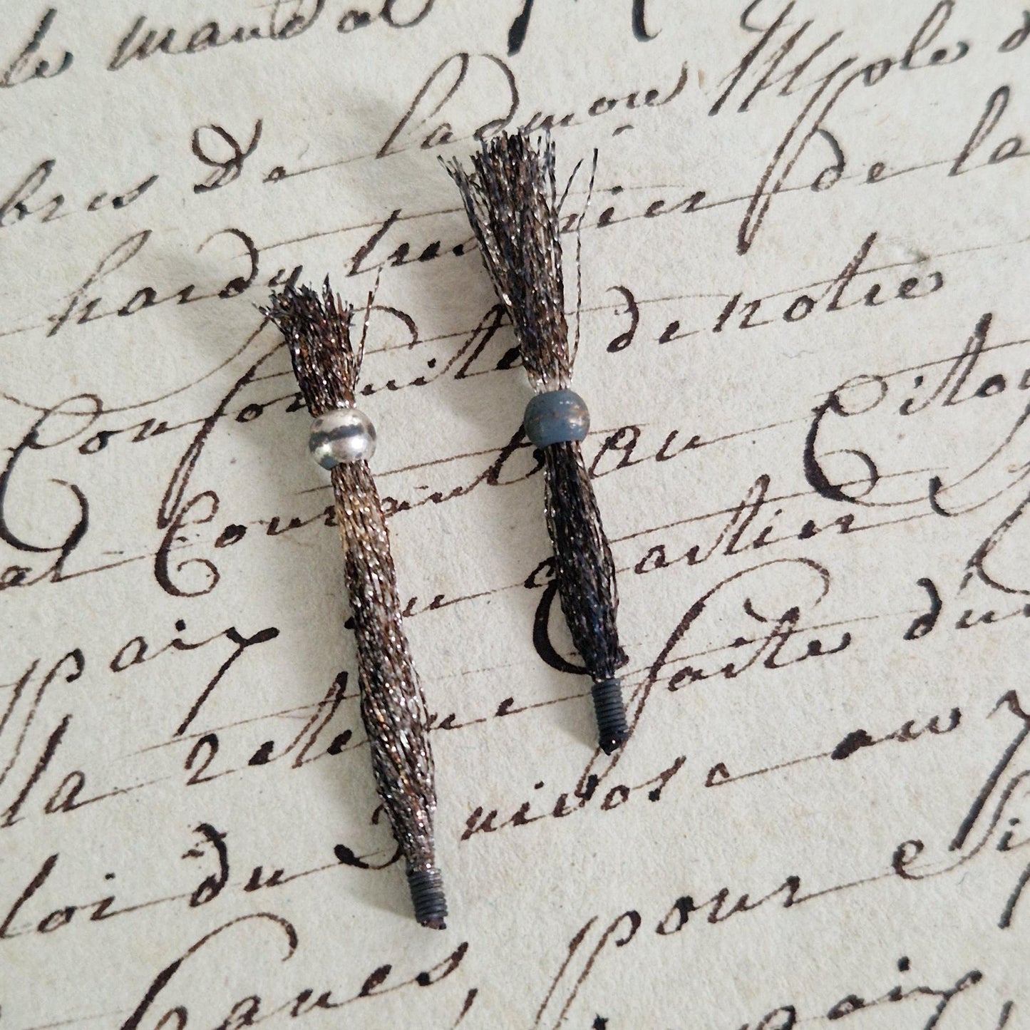 Lot de 2 brosses de nettoyage pour porte-plume