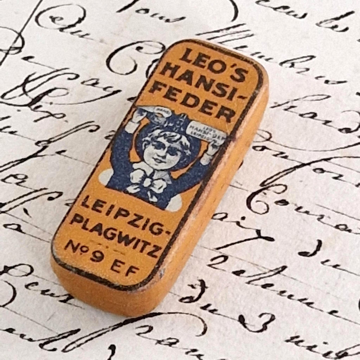 Boîte de plumes « Leo’s Hansi-Feder n°9 EF », début XXe