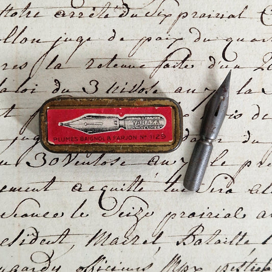 Mini box of nibs "Baignol & Farjon No. 1129"