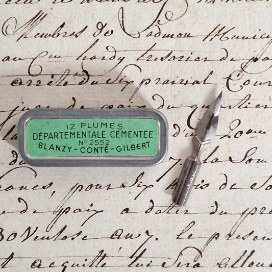 Box of 12 "Départementale Cémentée" nibs