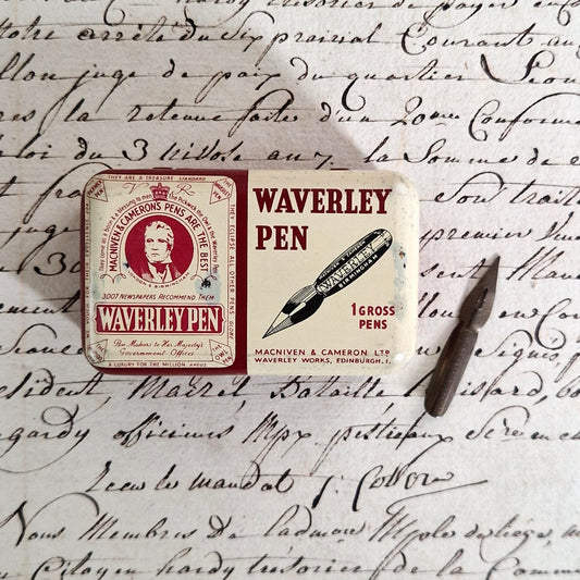 Box of Nibs "Waverley Pen - Macniven & Cameron"
