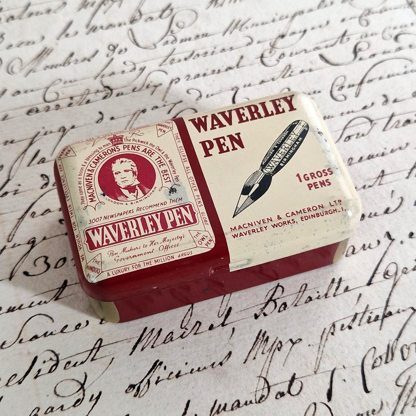 Boîte de plumes « Waverley Pen - Macniven & Cameron »