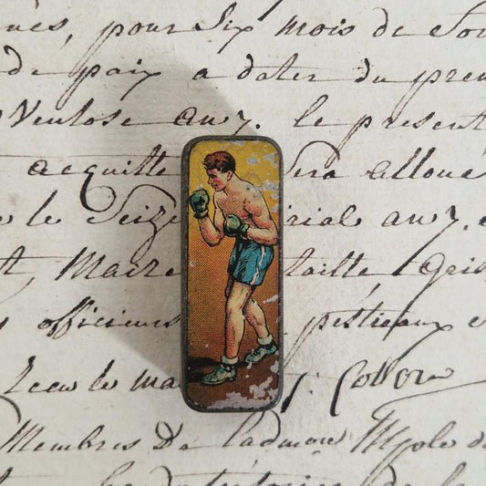 Illustrated "Boxer" pen box