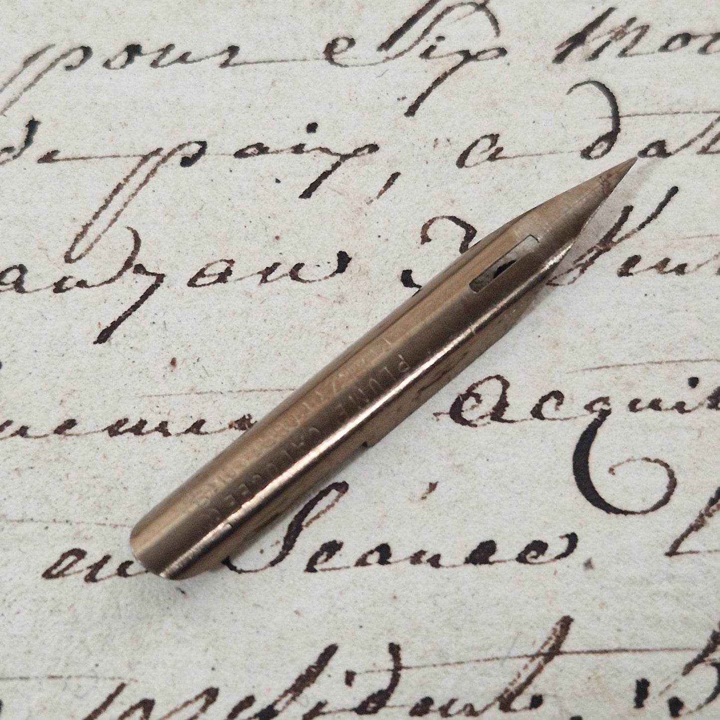 Antique "Caduceus" Nibs - Blanzy Poure & Cie