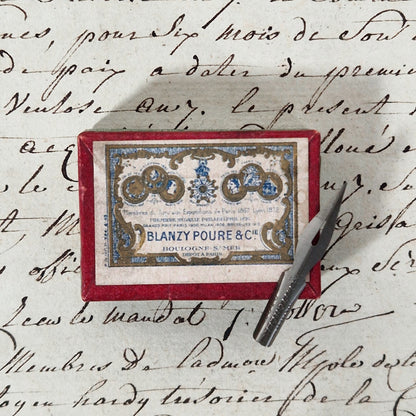 Antique pen box - Blanzy Poure & Cie