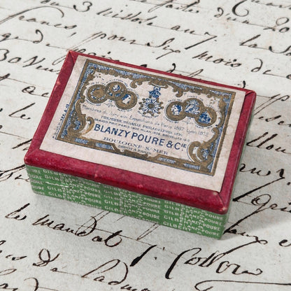 Antique pen box - Blanzy Poure & Cie