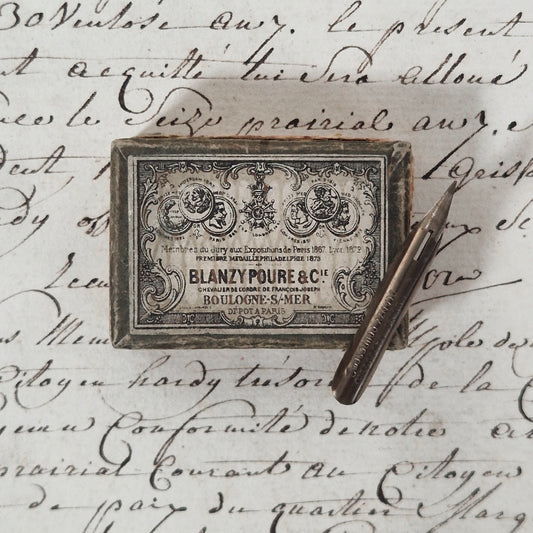 "Caduceus" Nibs - Blanzy Poure & Co. Box