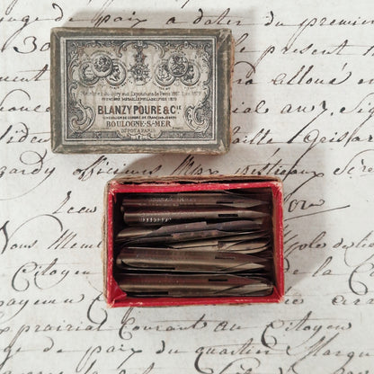 "Caduceus" Nibs - Blanzy Poure & Co. Box