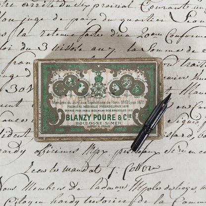 "Bâtarde" Pen box - Blanzy Poure & Cie