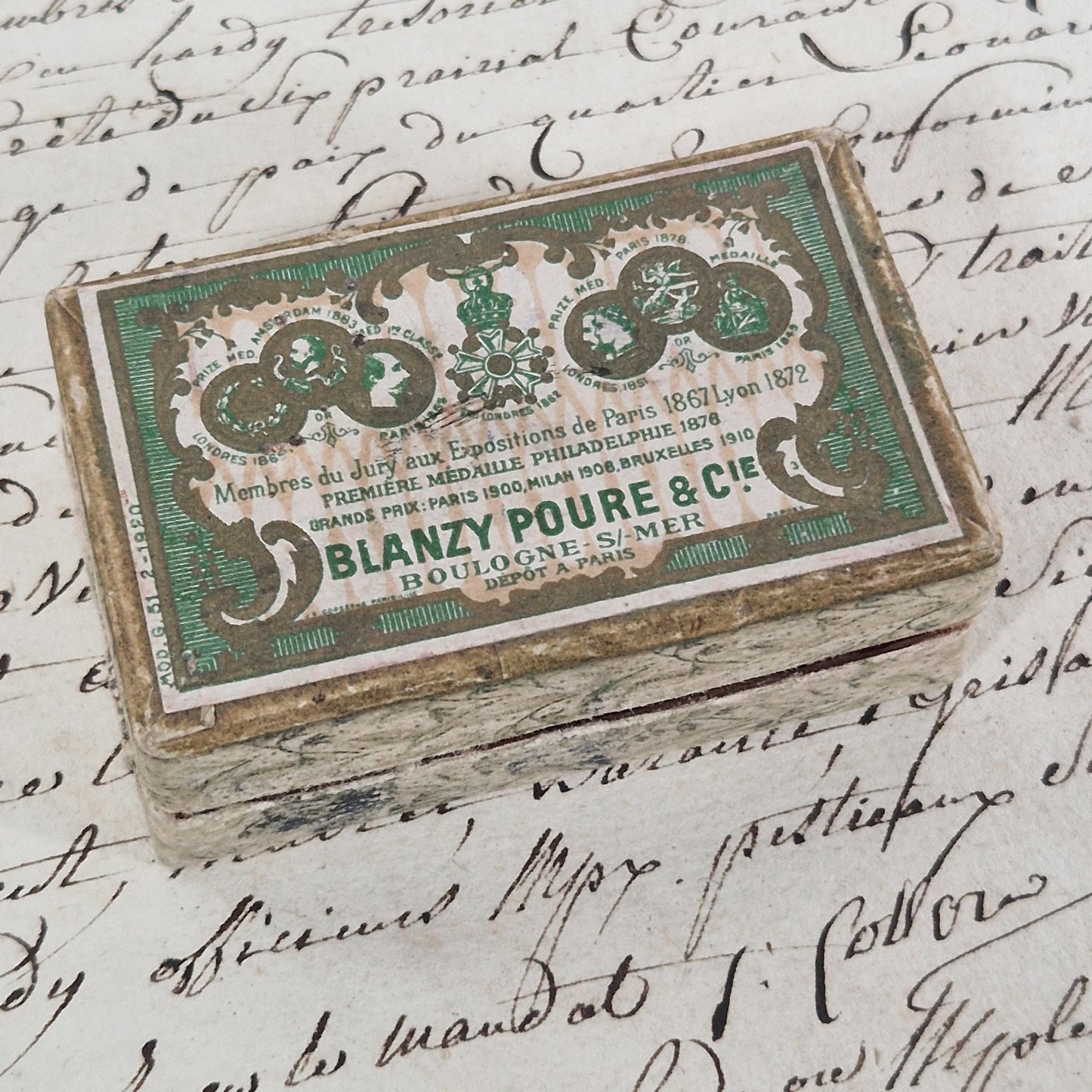 "Bâtarde" Pen box - Blanzy Poure & Cie
