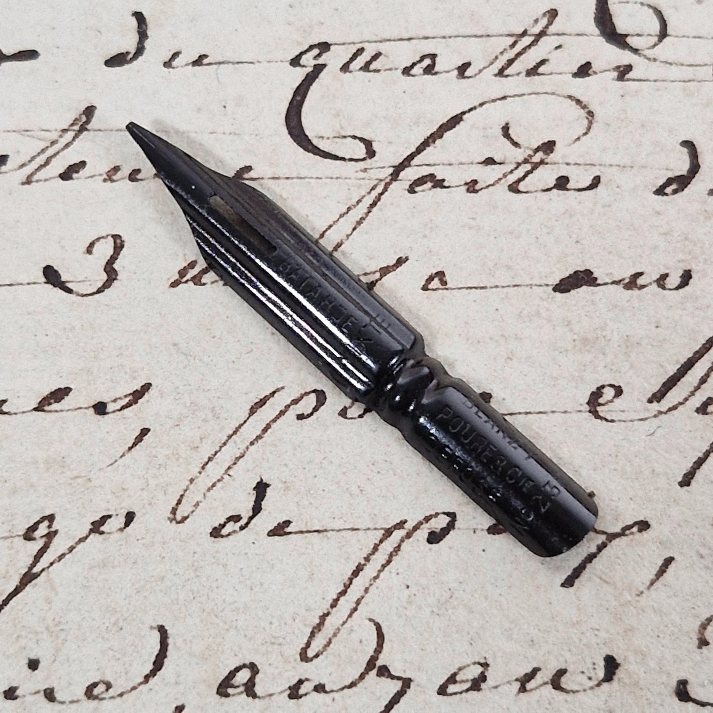 "Bâtarde" Pen box - Blanzy Poure & Cie
