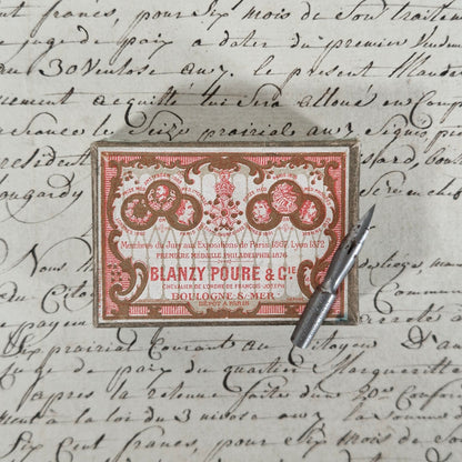 "Comète" pen box - Blanzy Poure & Cie
