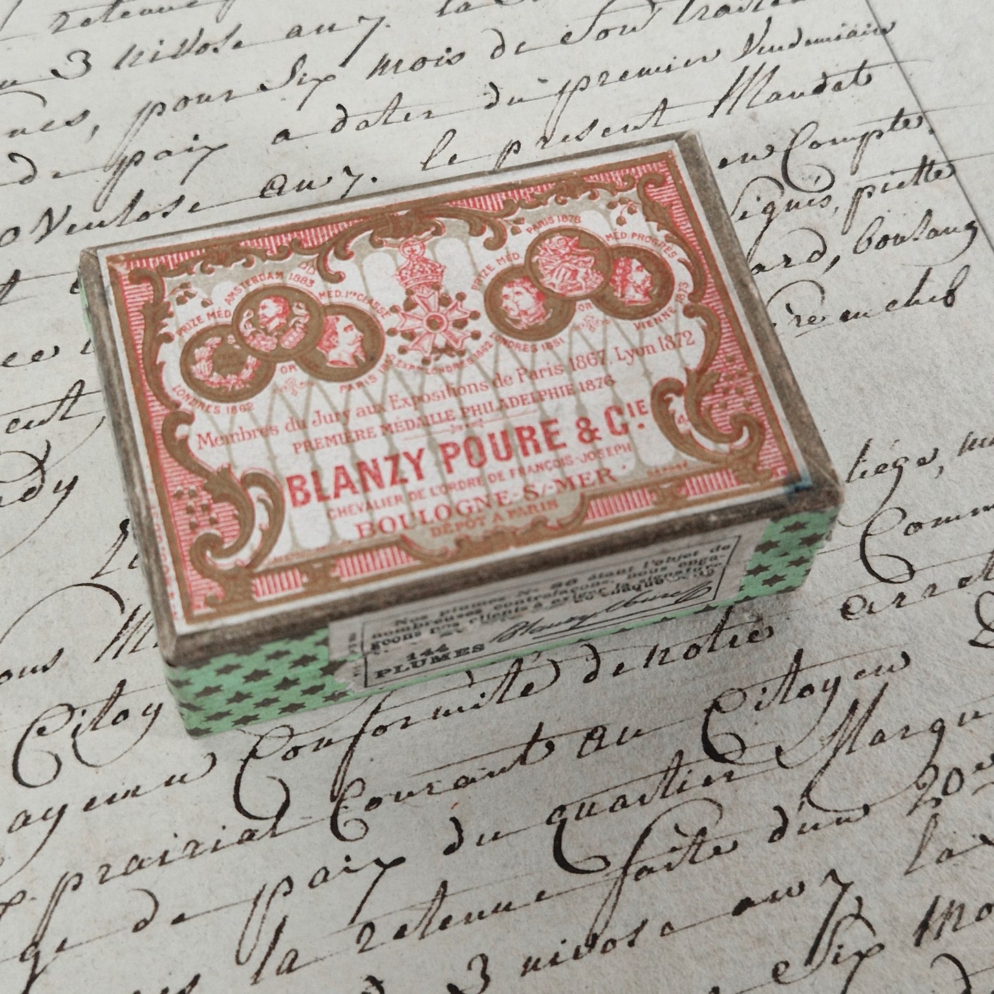 "Comète" pen box - Blanzy Poure & Cie