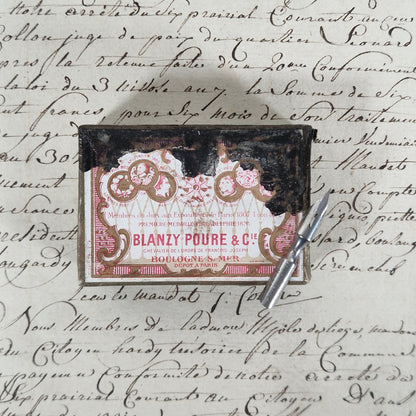 "Monopole" pen nib box - Blanzy Poure & Cie