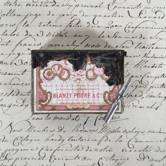 Boîte de plumes « Monopole » - Blanzy Poure & Cie