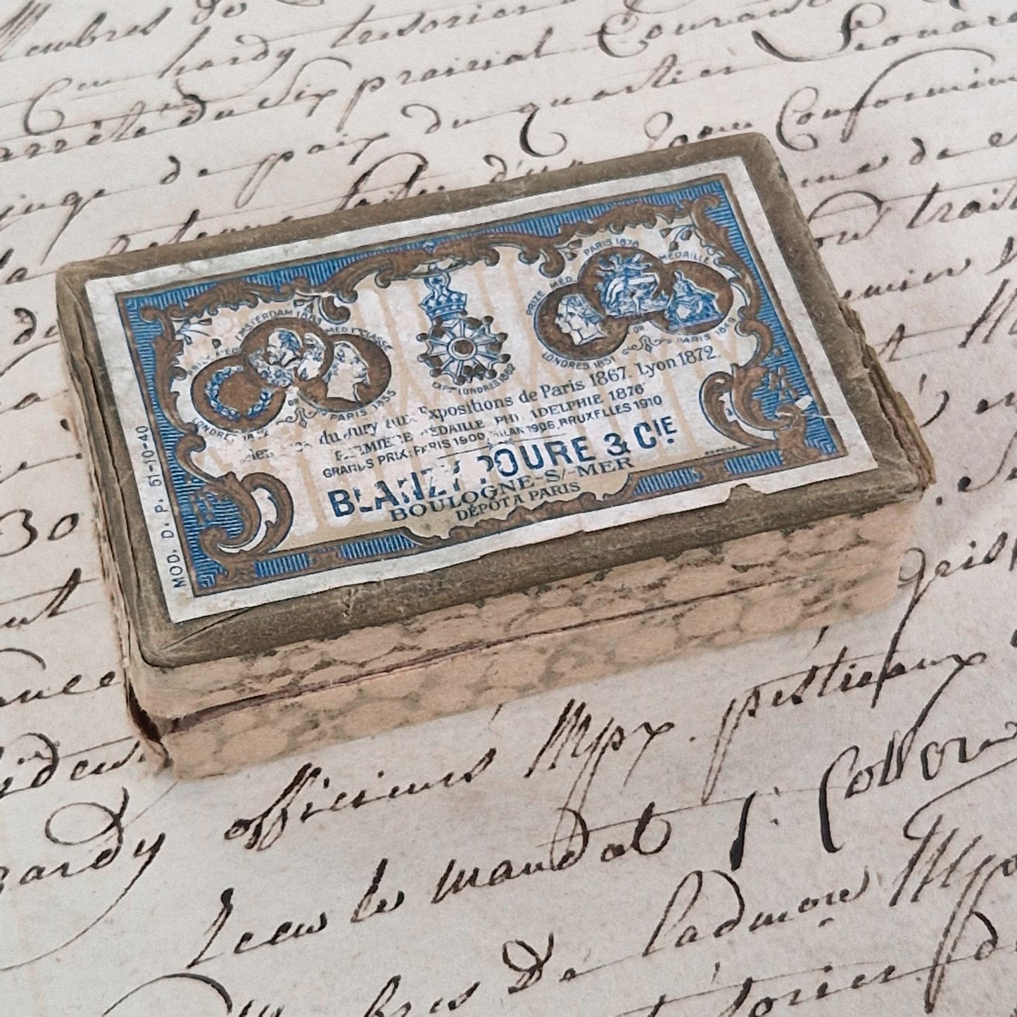 Ancienne boîte Blanzy Poure « Monopole »