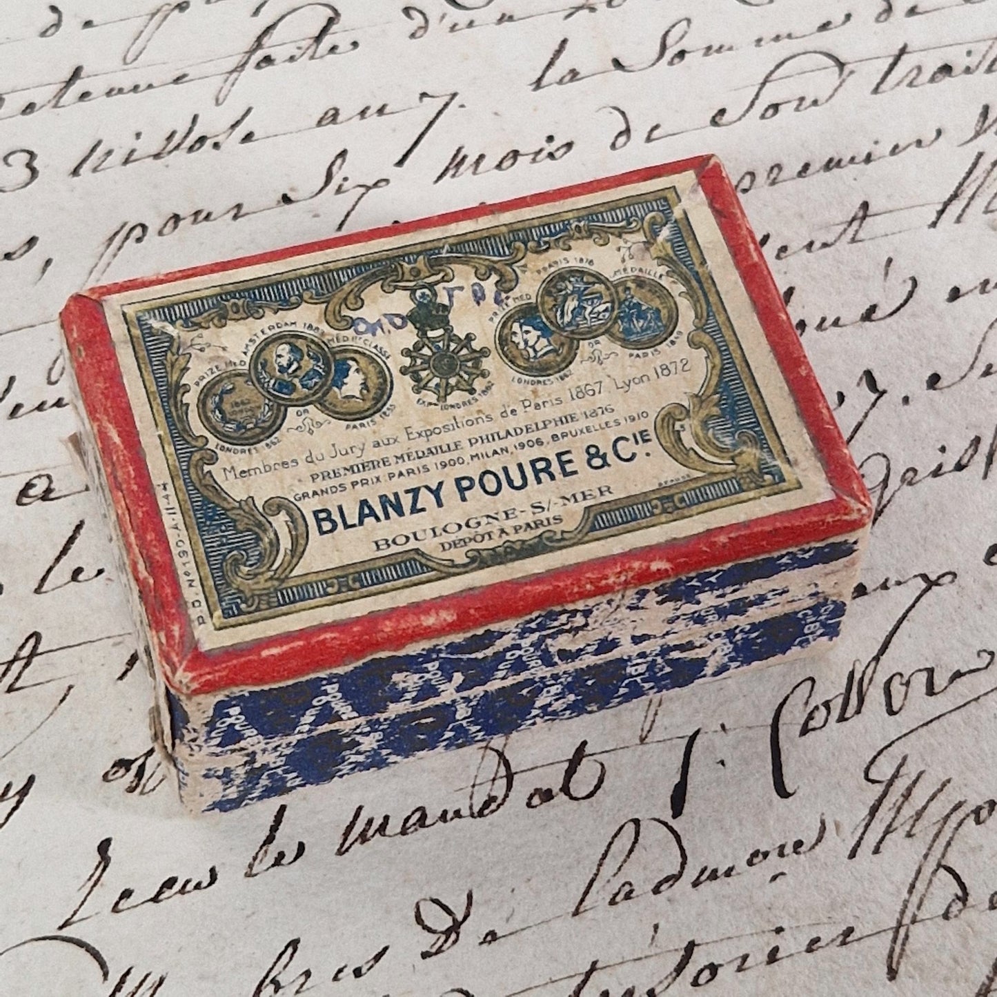 Old Blanzy Poure “Plume Monopole” Box