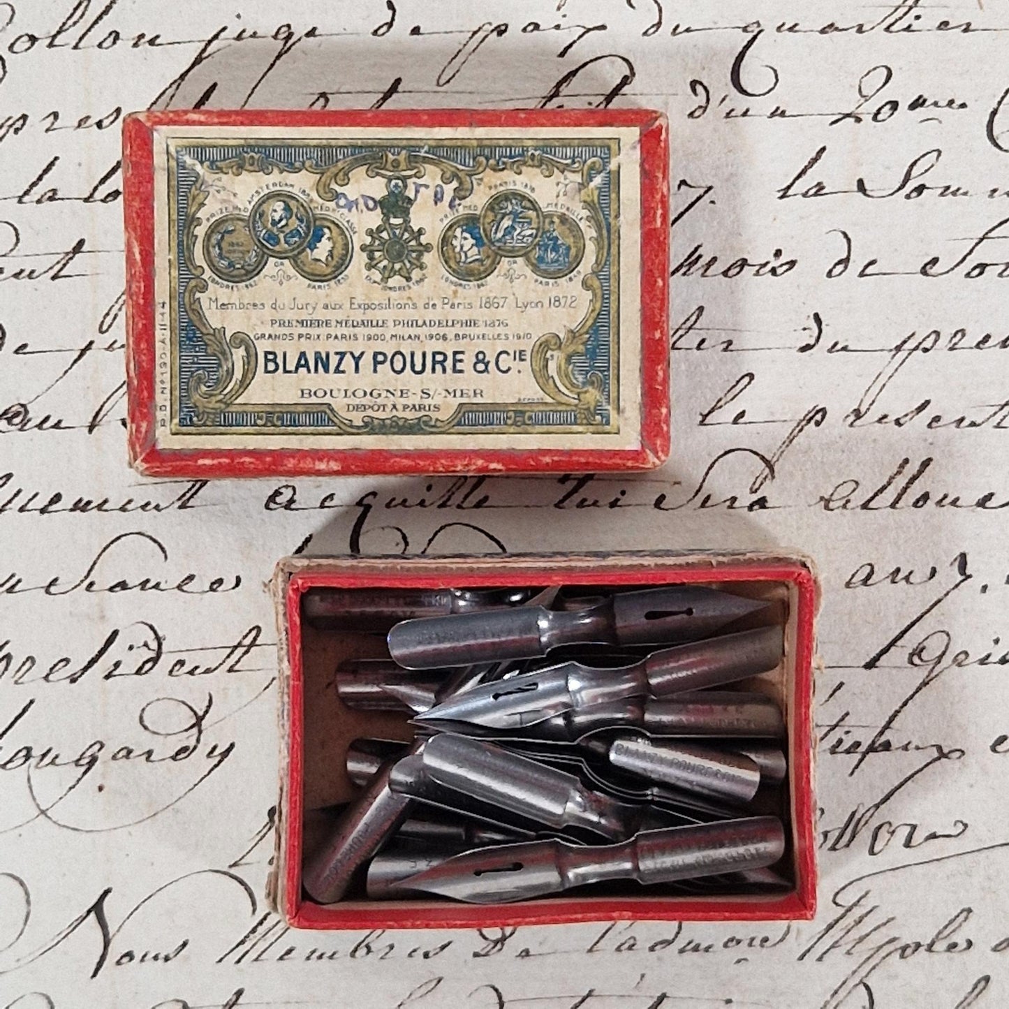 Old Blanzy Poure “Plume Monopole” Box