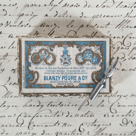 Blanzy Poure - Old "Plume des Demoiselles" box