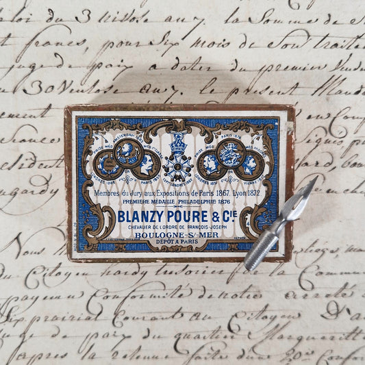Boîte Blanzy Poure « Plume Des Demoiselles »