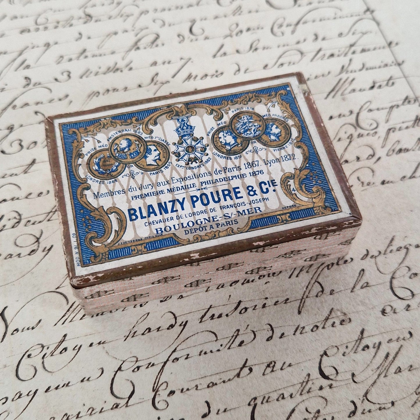 Boîte Blanzy Poure « Plume Des Demoiselles »
