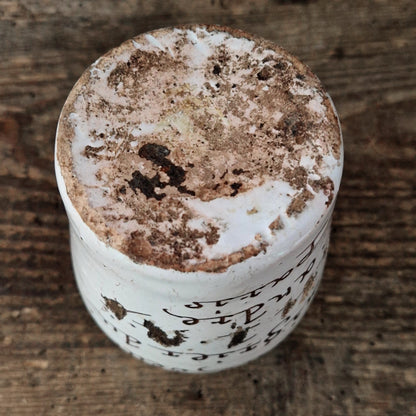 Rare pot à moutarde « Moutarde de Maille » -  XVIIIe siècle