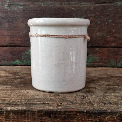 Ancien pot publicitaire « Davenne à Rebais », fin XIXe