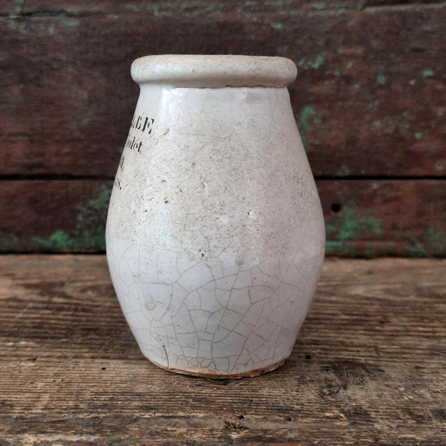 Pot à moutarde « Maille, rue Violet », Paris, XIXe siècle