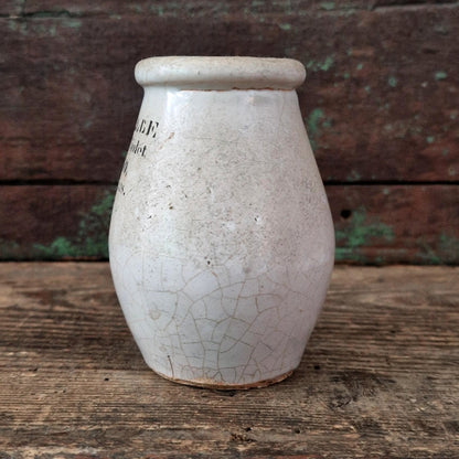 Pot à moutarde « Maille, rue Violet », Paris, XIXe siècle
