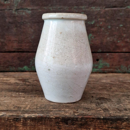"Véritable Moutarde du Vert Pré" mustard pot, 19th century