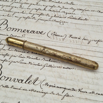 Porte-crayon publicitaire « Vichy-État »