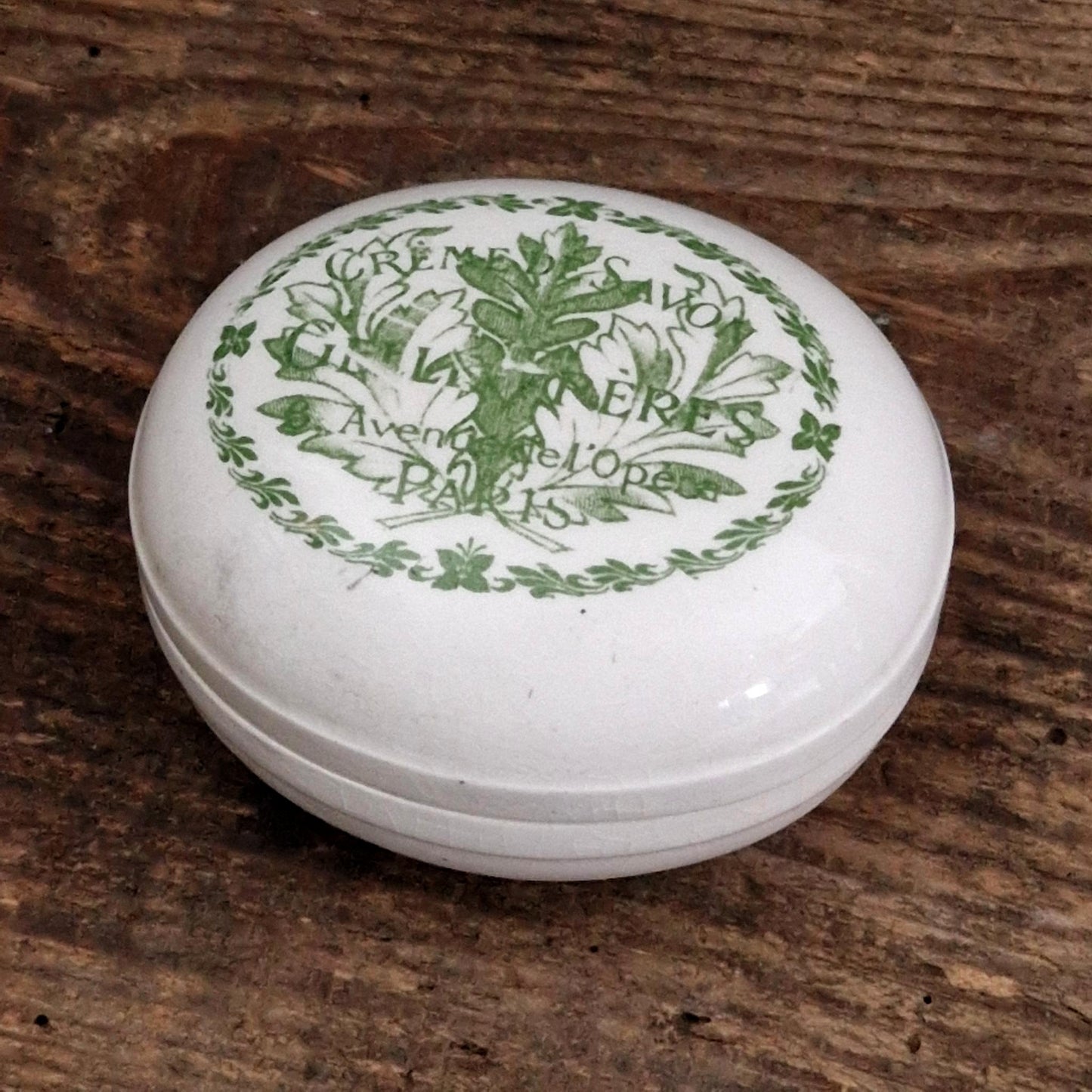 Pot publicitaire Gellé Frères « Crème Savon Glycérinée »