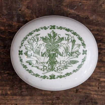 Pot publicitaire Gellé Frères « Crème Savon Glycérinée »