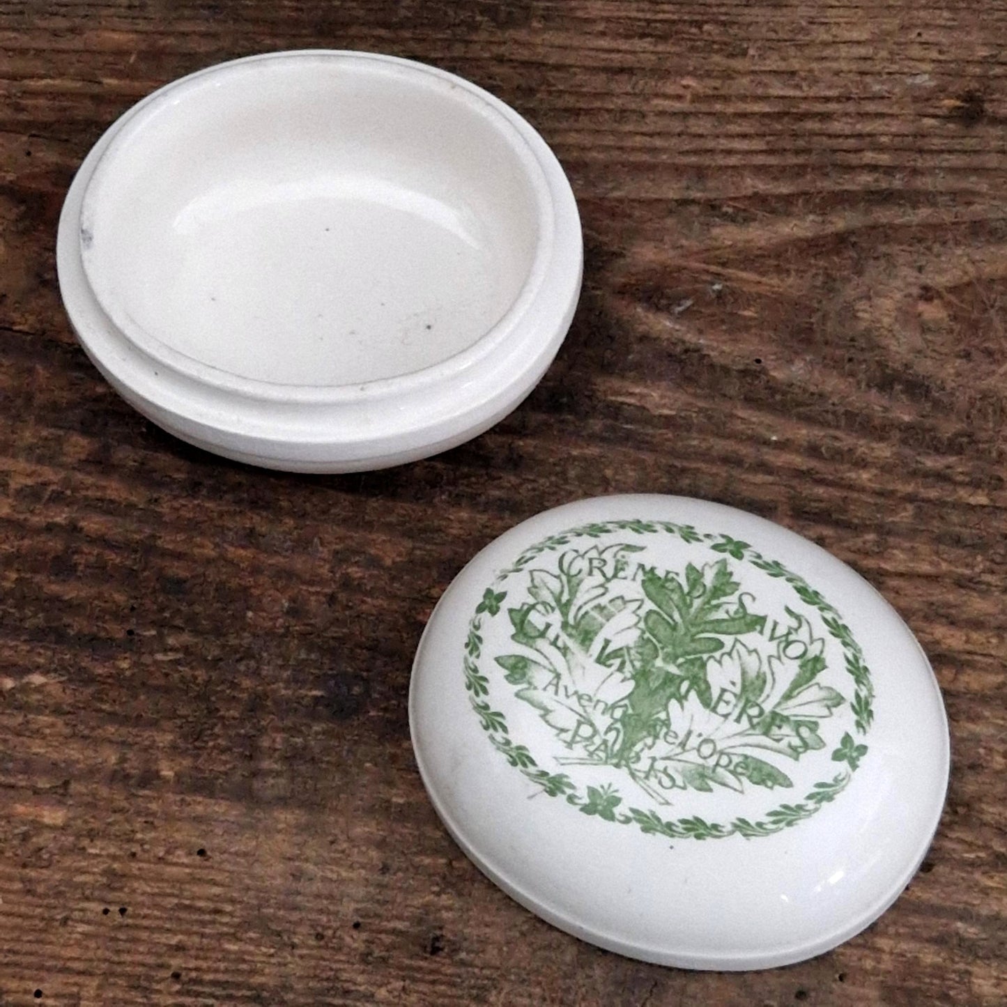 Pot publicitaire Gellé Frères « Crème Savon Glycérinée »