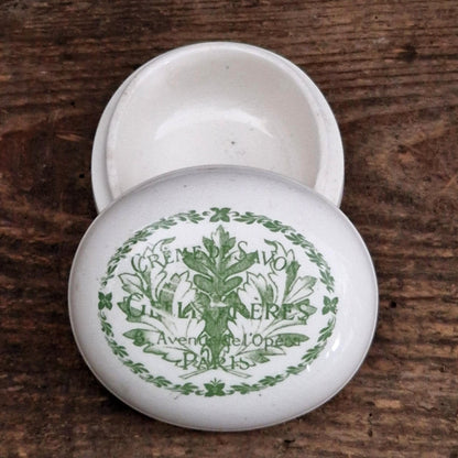 Pot publicitaire Gellé Frères « Crème Savon Glycérinée »