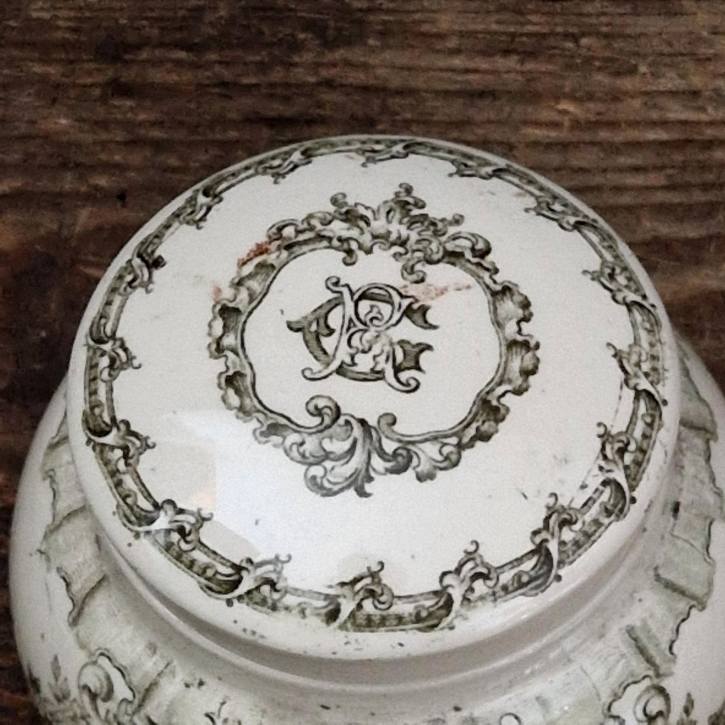 Pot Roger & Gallet ancien - « Crème de Savon pour la barbe »