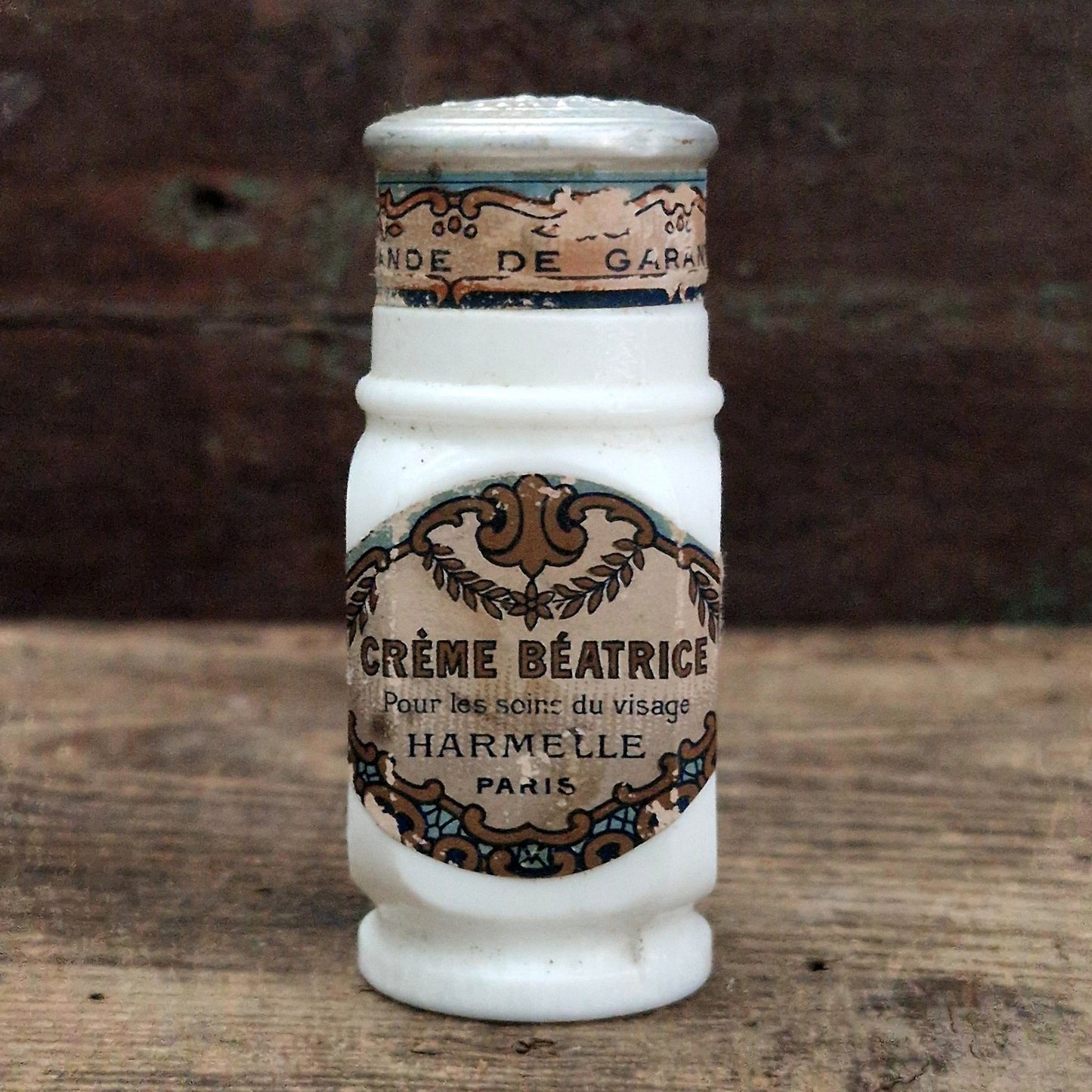 Pot cosmétique scellé « Crème Béatrice » - Harmelle Paris