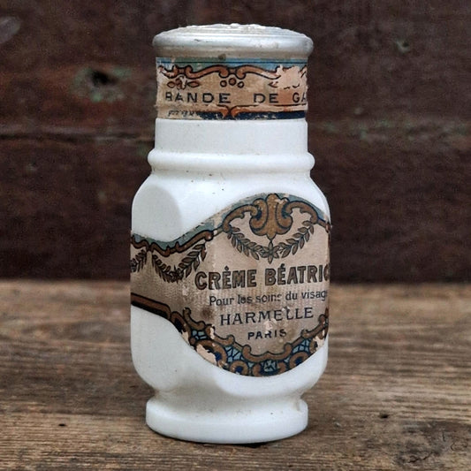 Sealed cosmetic jar "Crème Béatrice" - Harmelle Paris