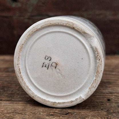 Ancien pot publicitaire « La Reine des Crèmes »