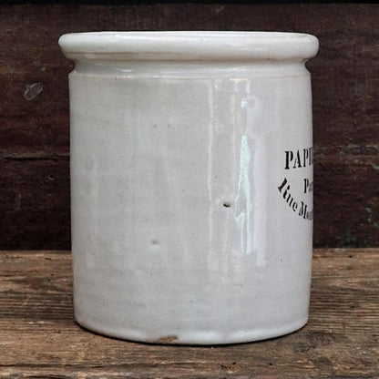 Rare pot « Papillon - Rue Montmartre, Paris » - XIXe