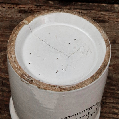Rare pot « Papillon - Rue Montmartre, Paris » - XIXe