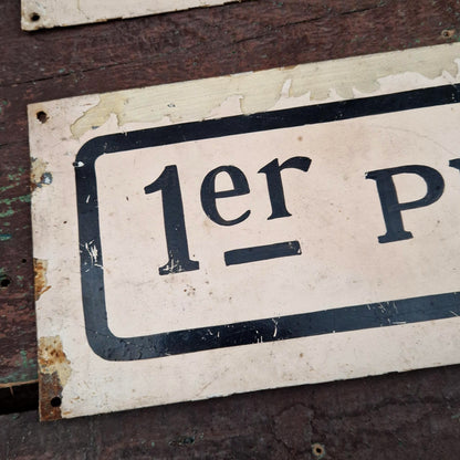 Plaque de récompense ancienne « 1er Prix 1926, 1929 »