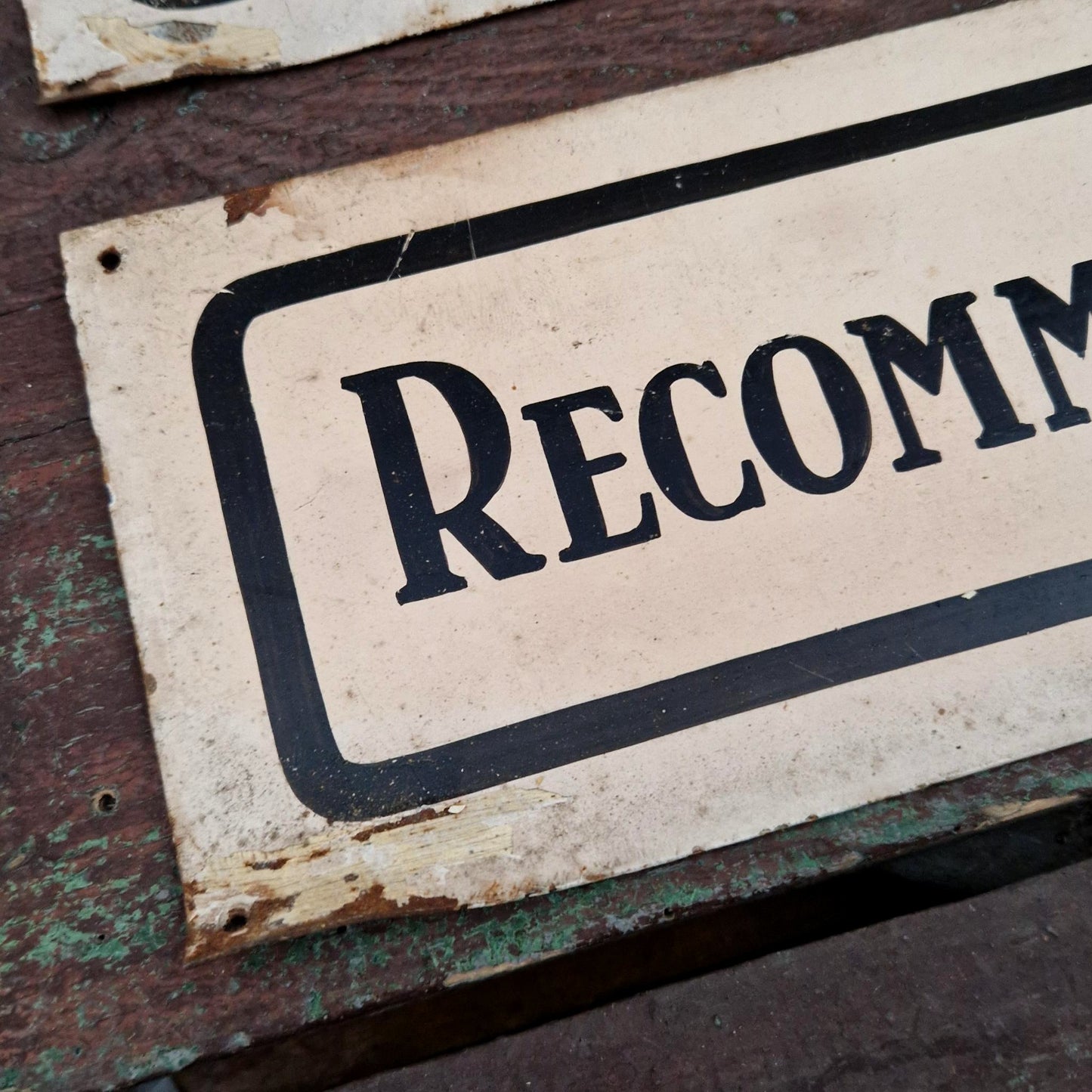 Plaque de récompense « Recommandé 1934, 1935 »