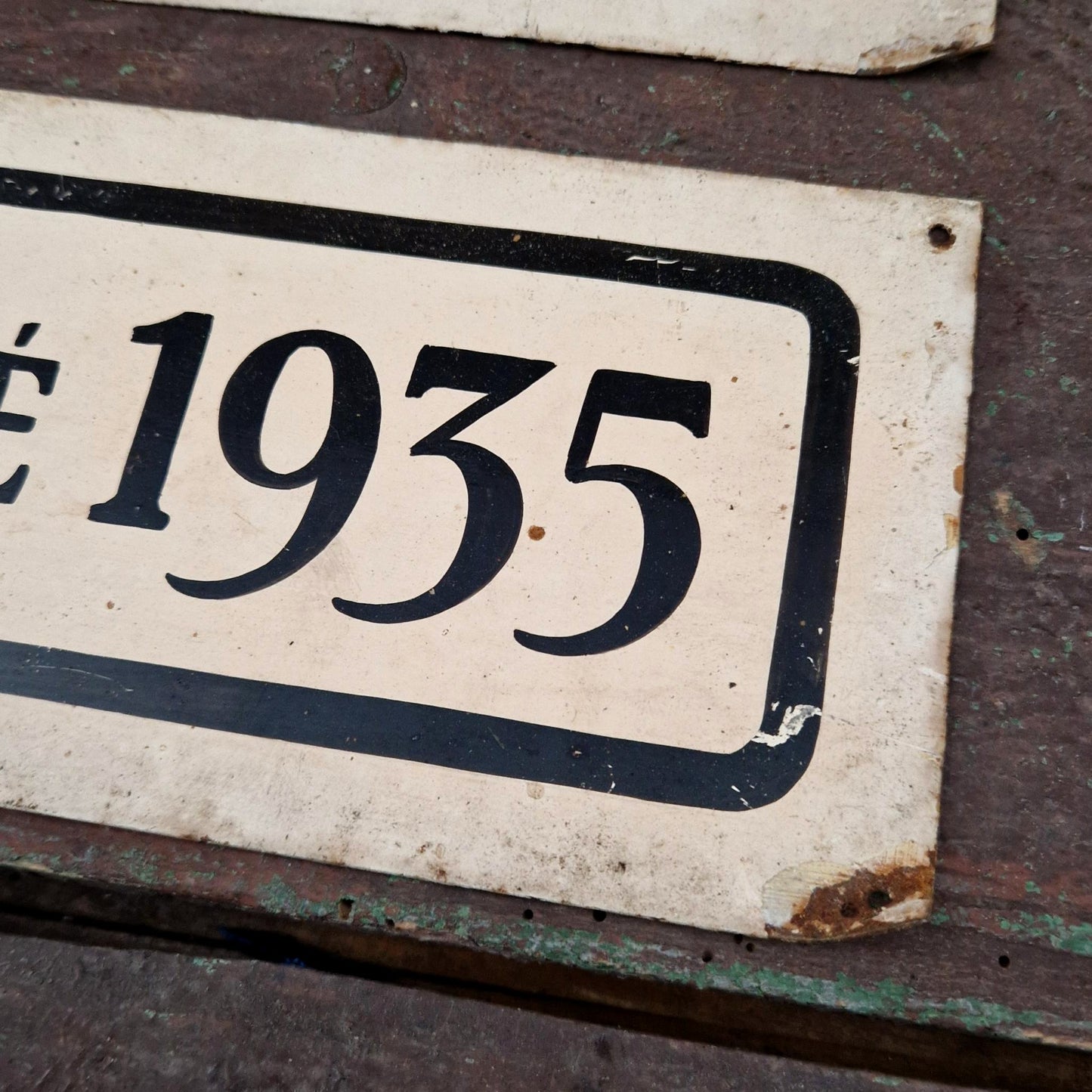 Plaque de récompense « Recommandé 1934, 1935 »